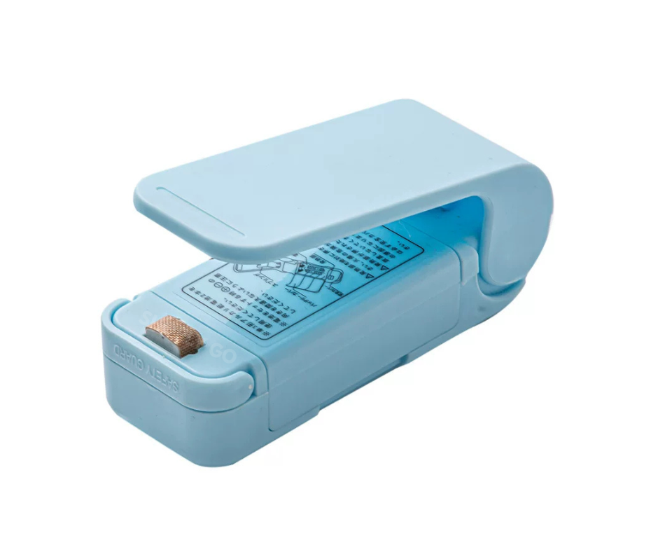 Mini Portable Plastic Bag Sealer | Hand-Pressed Heat Sealing Machine for Snacks & Food Storage